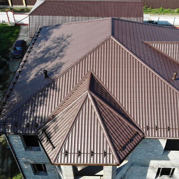 Монтаж сложной крыши и кровли в Краснознаменске и Калининградской области